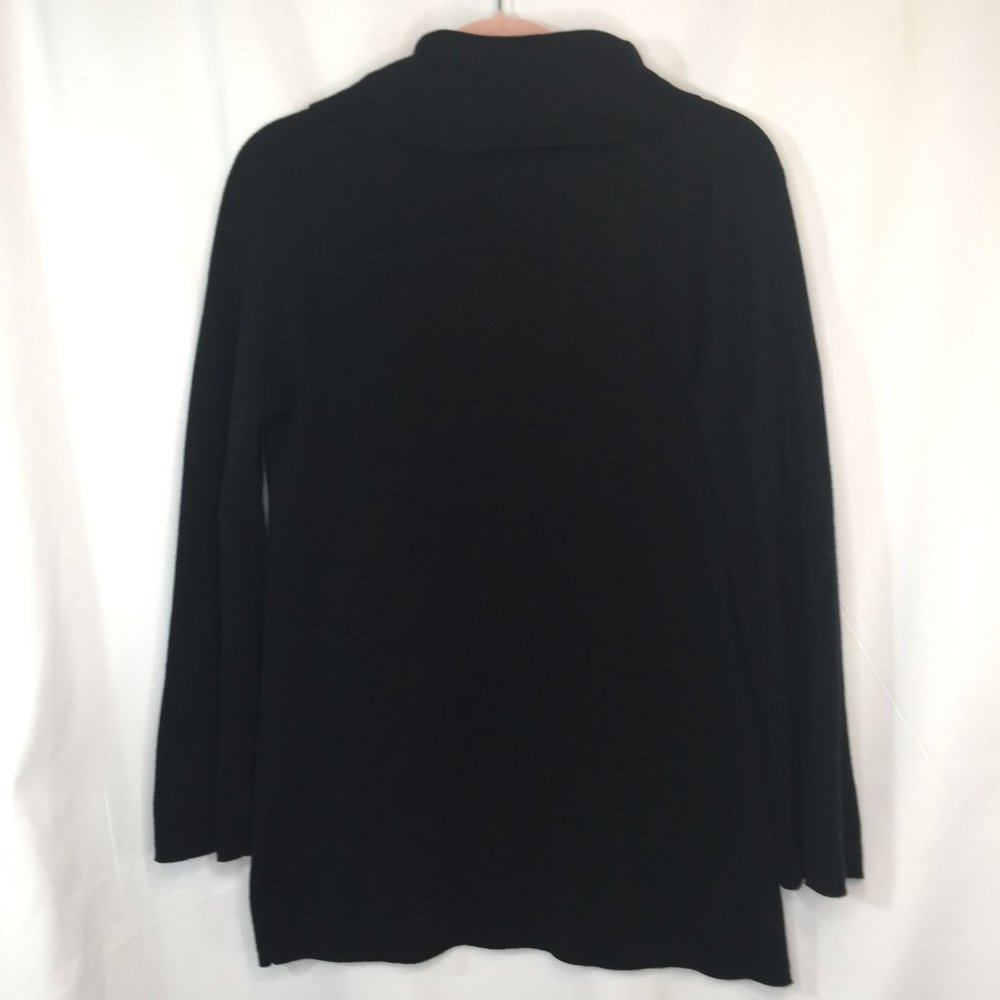 Jones New York Signature Small Cowl Neck Long Sleeve Sweater Viscose Stretch - Picture 8 of 9